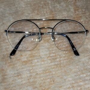 Stylish Black and Silver Glasses